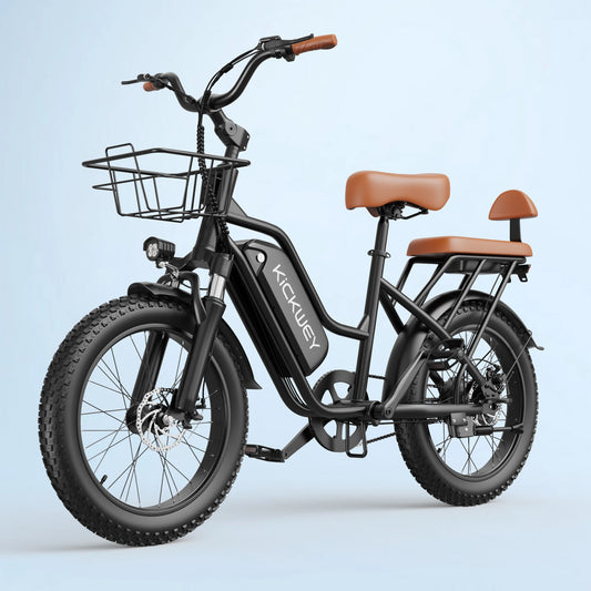 Kickwey LD20 Electric Bike 1500W Fat Tire 48V Battery