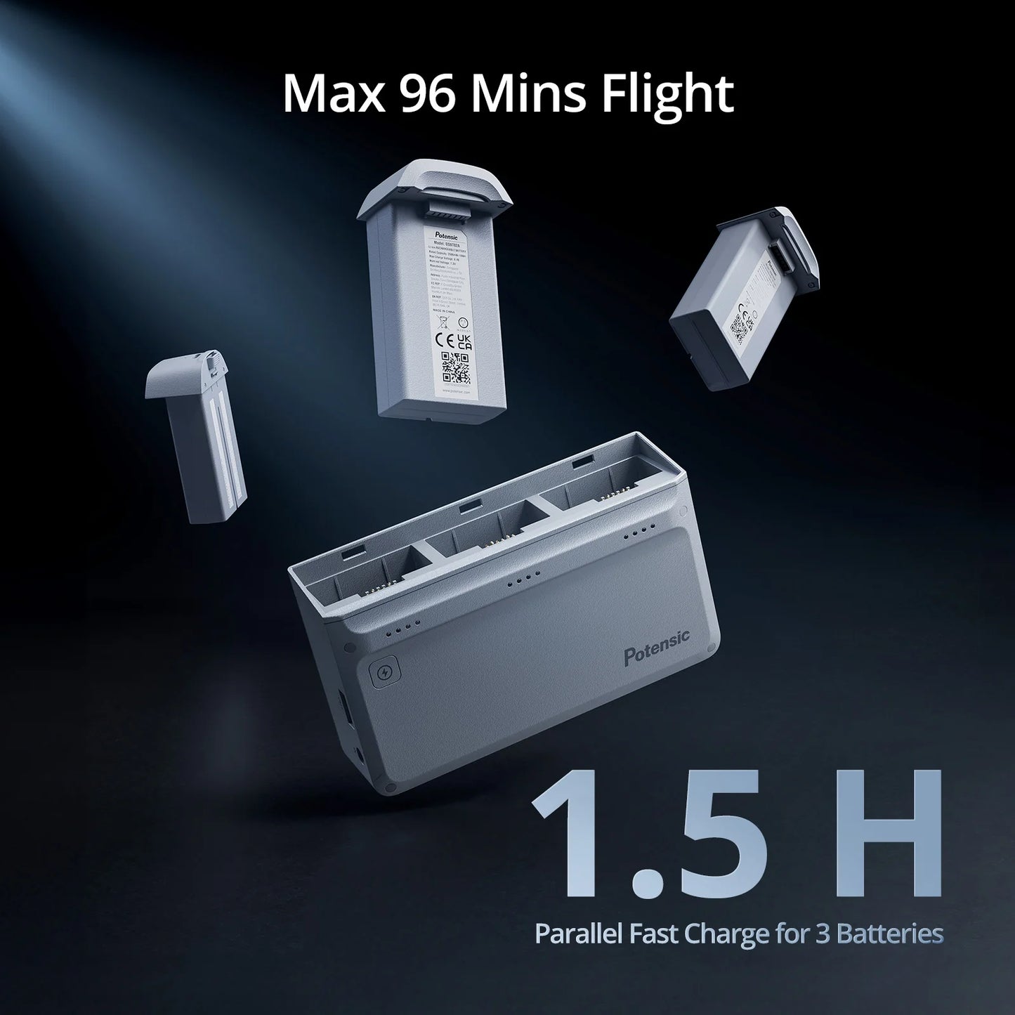 Potensic C0 4K GPS Drone 3 Axis Gimbal Tracking QuickShot