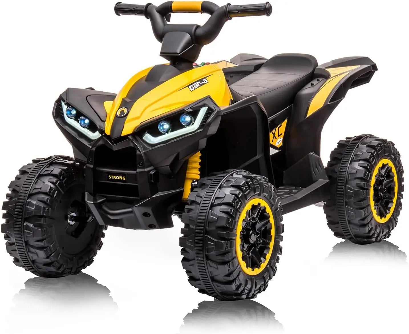 HiMISSE 12V Kids Ride On ATV Dual Motor Electric Quad