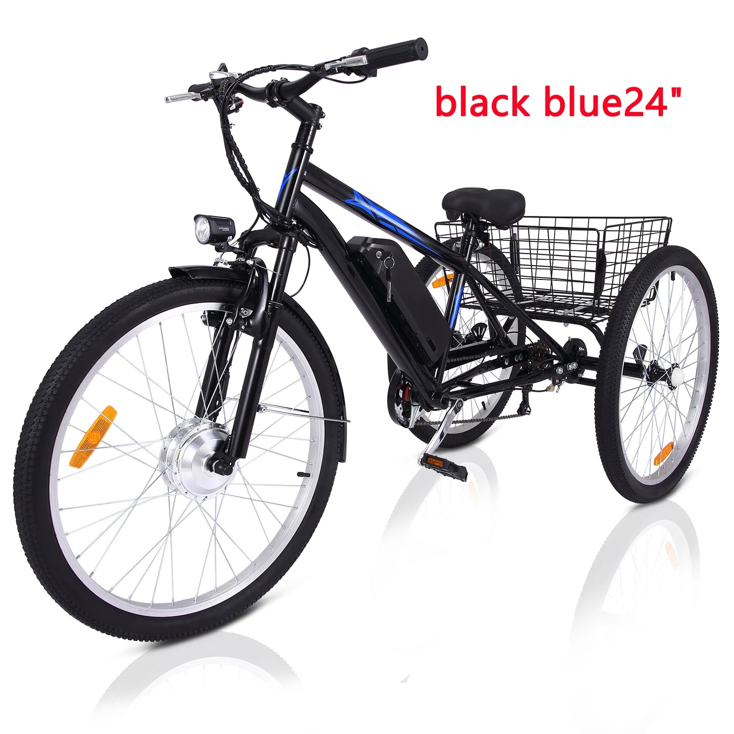 Remo 3 Wheel Electric Bicycle Tricycle 350W Fat Tire 36V