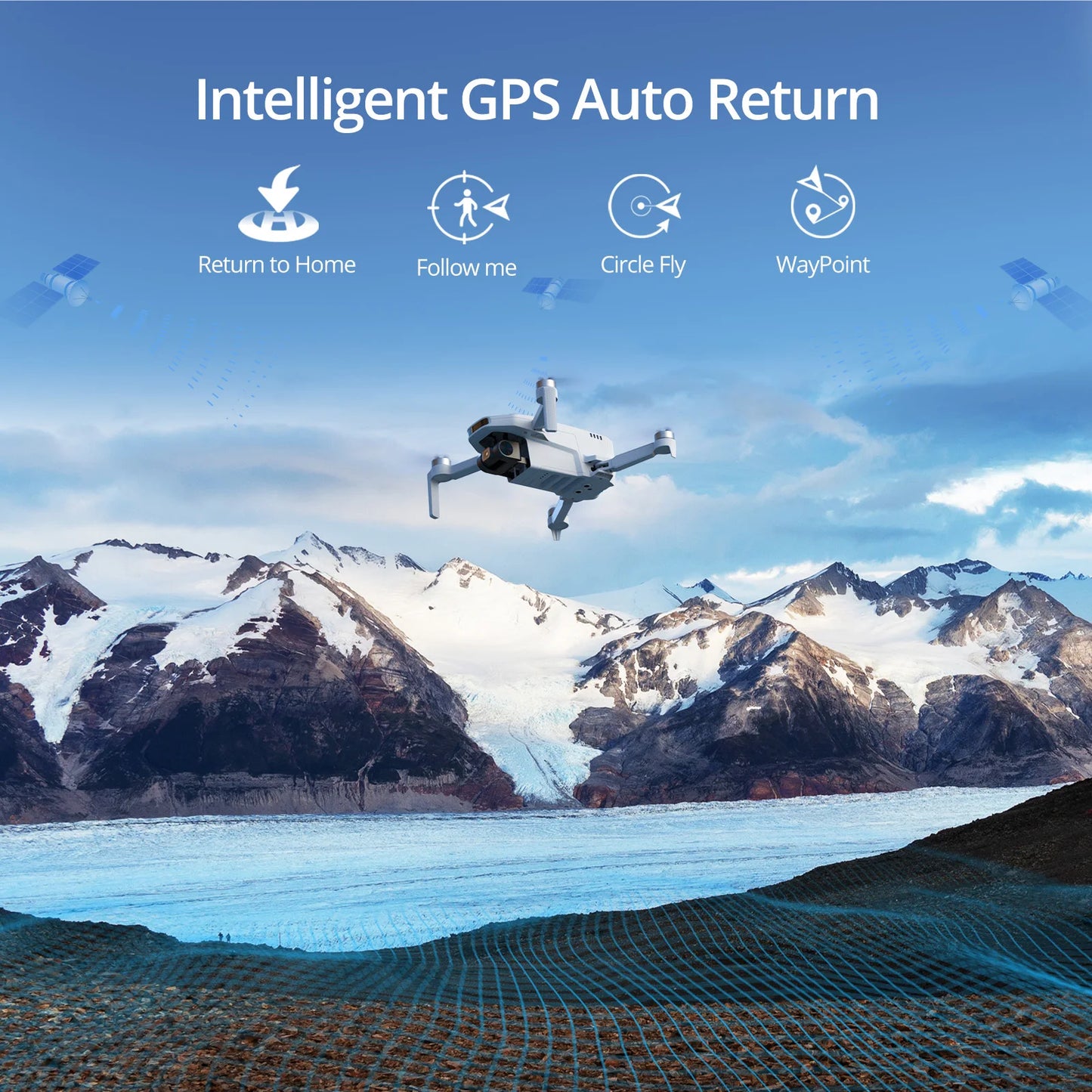 Potensic Atom SE Gimbal GPS Drone With 4K Camera Foldable