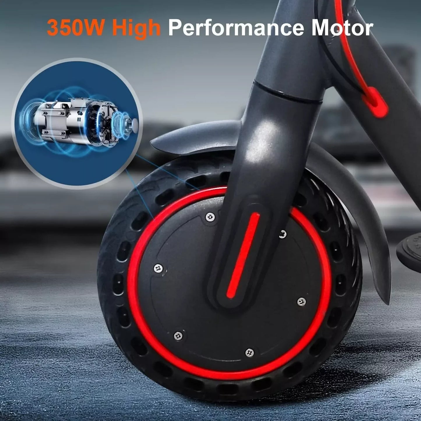 Ladped LP60 Electric Scooter 350W 19mph Folding Control