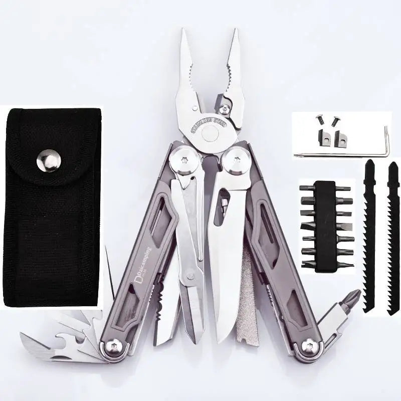 Daicamping DL30 Multitool Pliers Knife Scissors EDC Gear