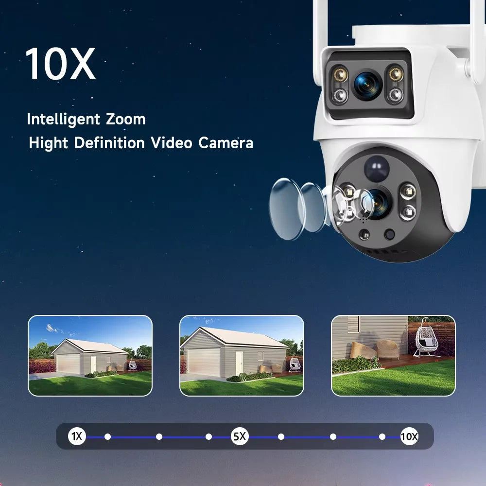 Xiao VV V380 Pro 2K Wireless Solar IP Camera Night Vision