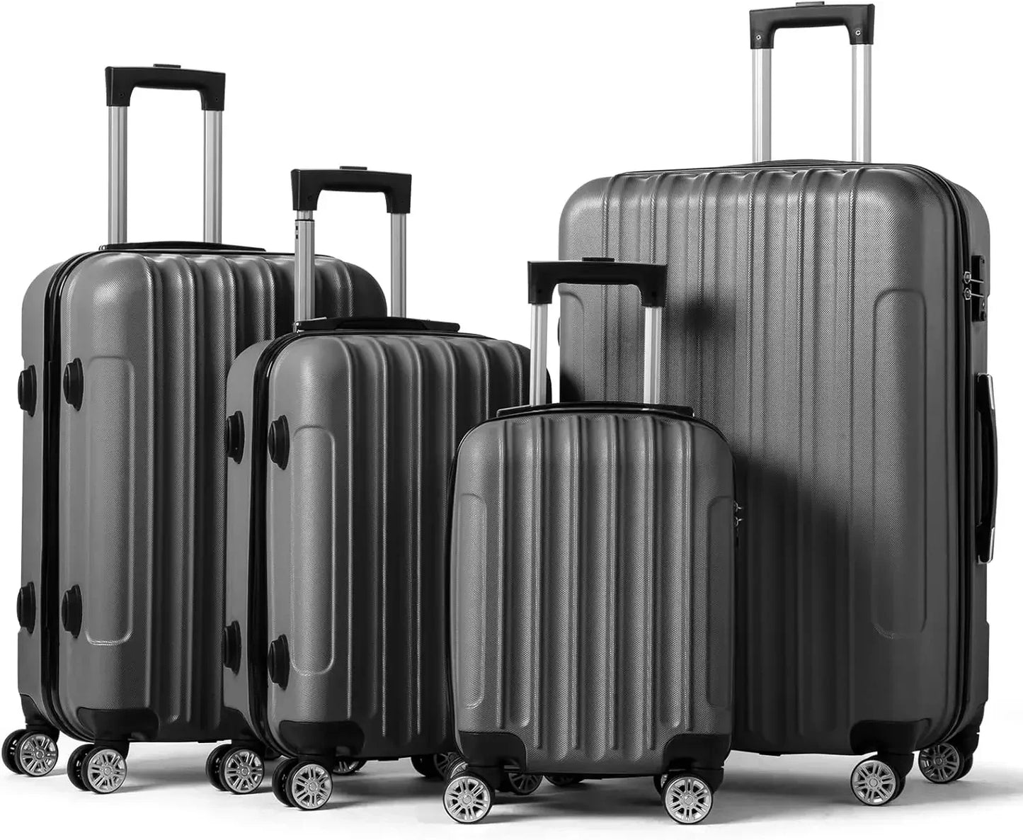 Lightweight Luggage Set With TSA Lock And Spinner Wheels