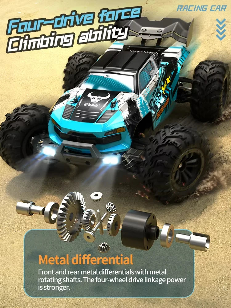 KBDFA ZLL SG116 PRO Brushless 4WD RC Car 80KMH High Speed