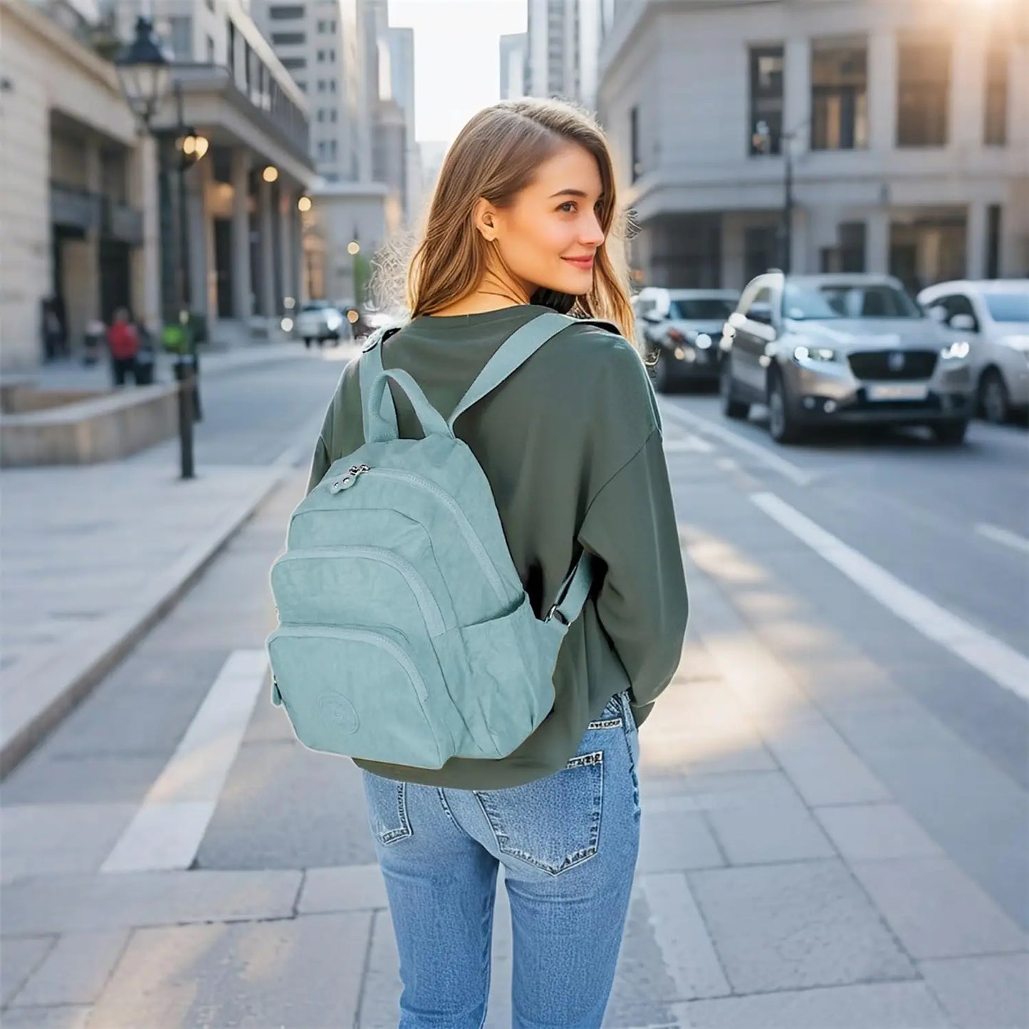 Hebei Lightweight Travel Backpack For Women Laptop Daypack