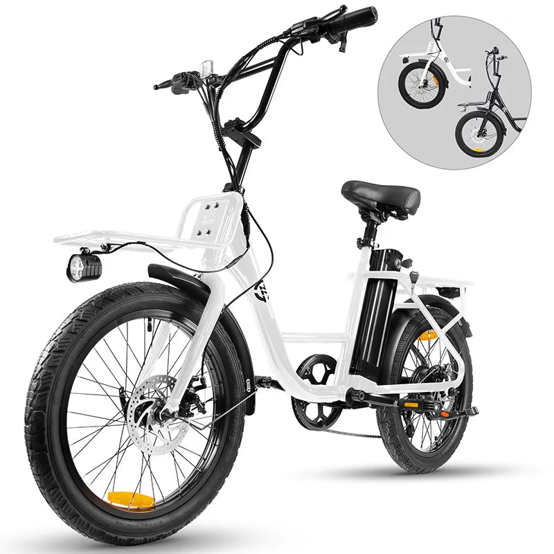 Charger 750W Electric Bike For Adults With Rear Rack