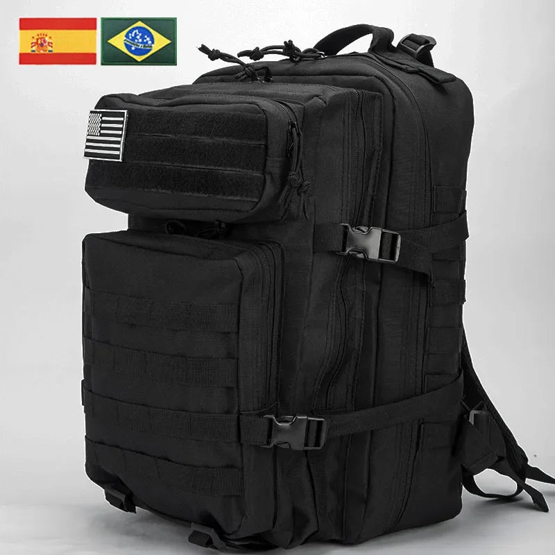 Function Tactical Nylon Backpack Unisex Outdoor Hiking