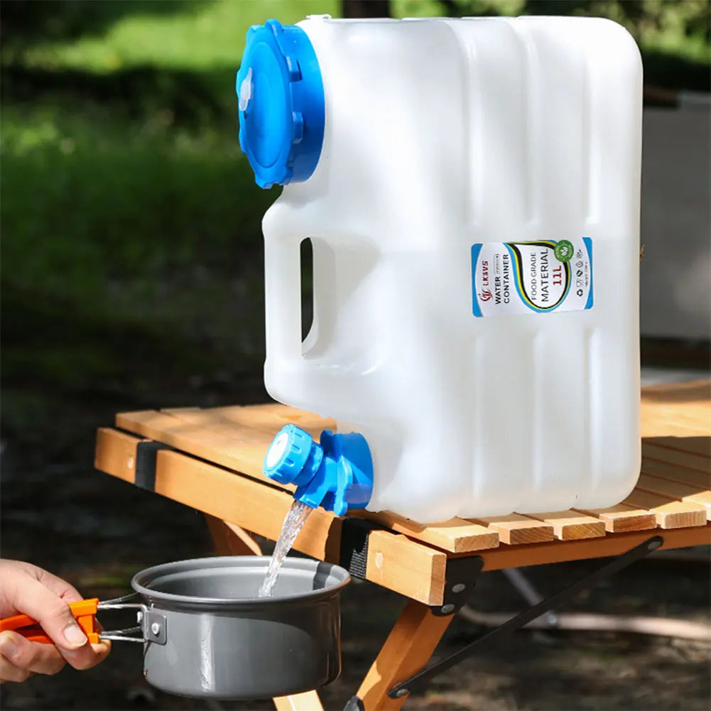 Capacity 12L Water Storage Container With Spigot for Hiking