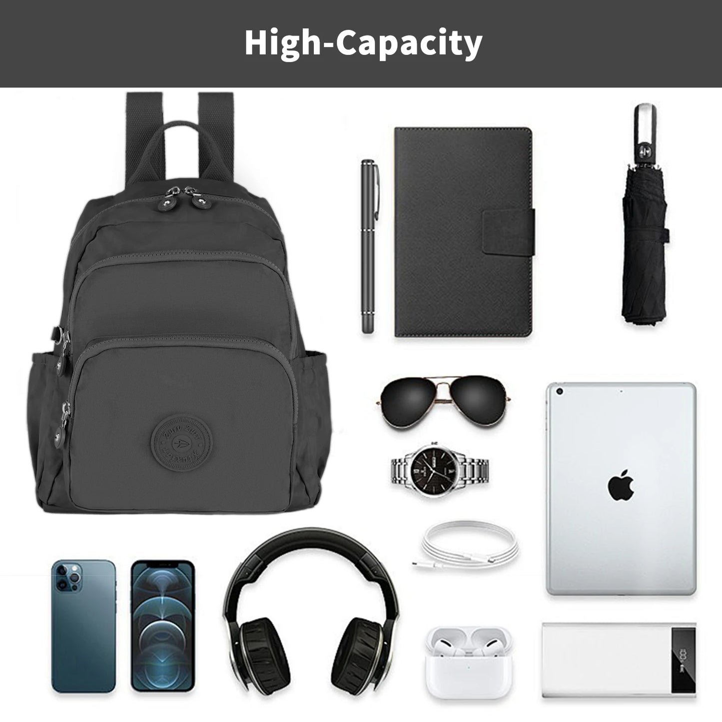 Hebei Lightweight Travel Backpack For Women Laptop Daypack