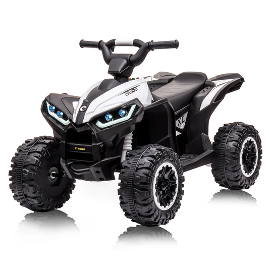 HiMISSE 12V Kids Ride On ATV Dual Motor Electric Quad