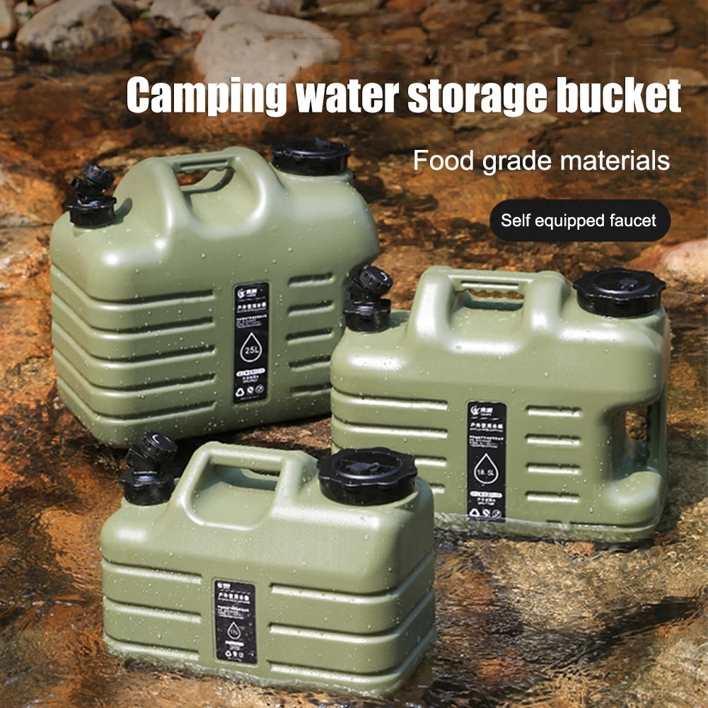 Capacity 12L Water Storage Container With Spigot for Hiking