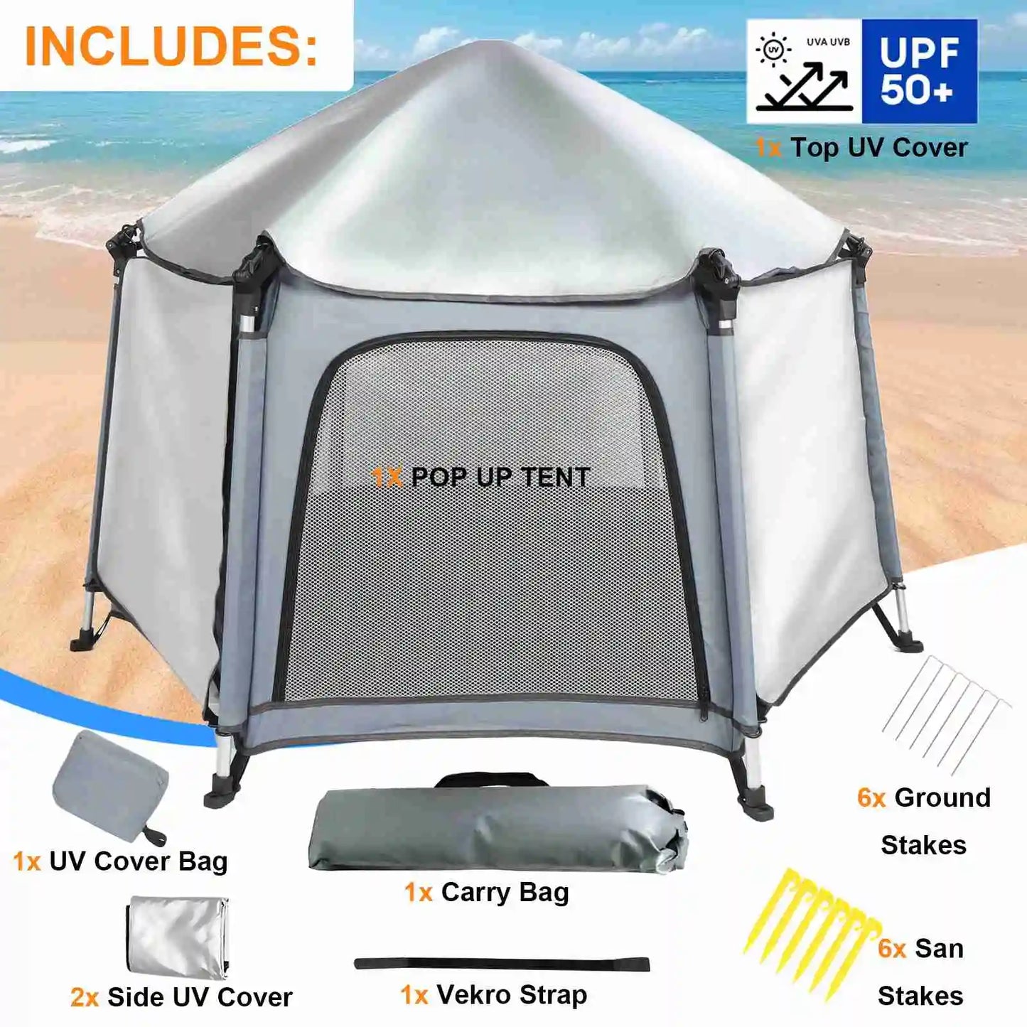 Building Pop Up Baby Play Tent Portable Outdoor Indoor