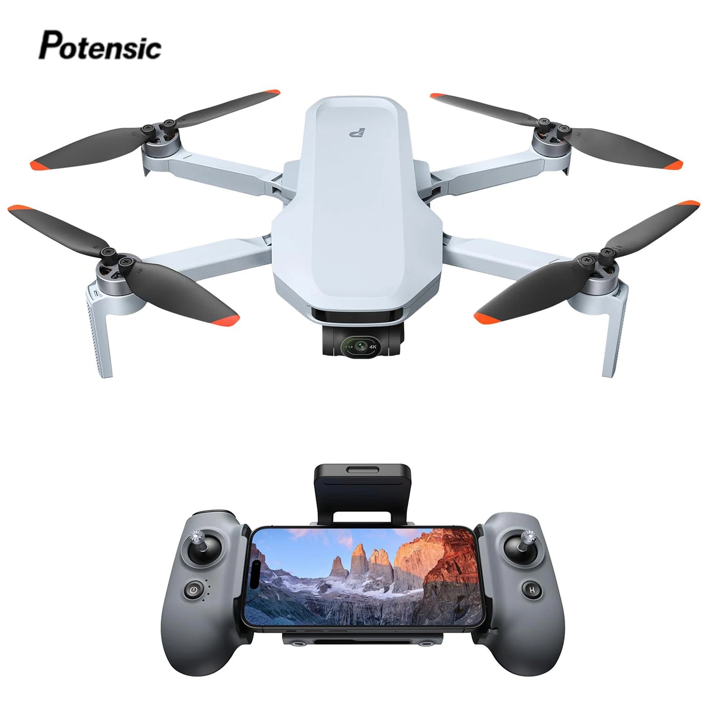 Potensic Atom 2 Drone 4K HDR Video ThreeAxisGimbal AI