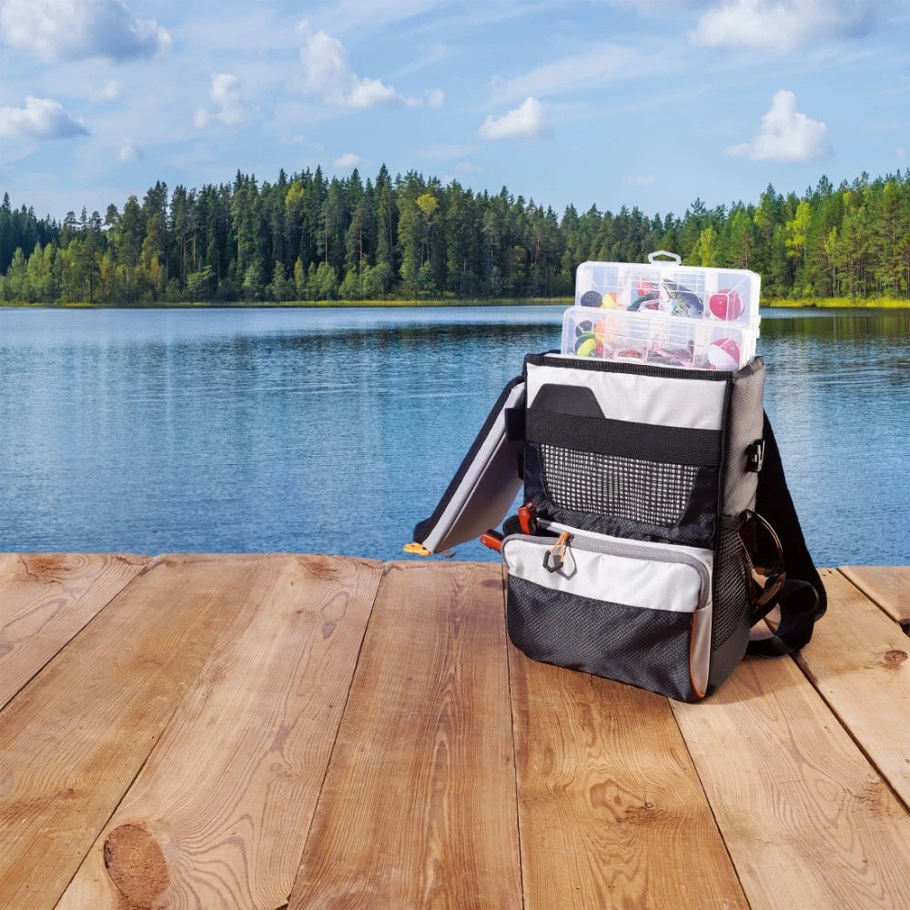 Guangdong Fishing Backpack With Trays Polyester For Anglers