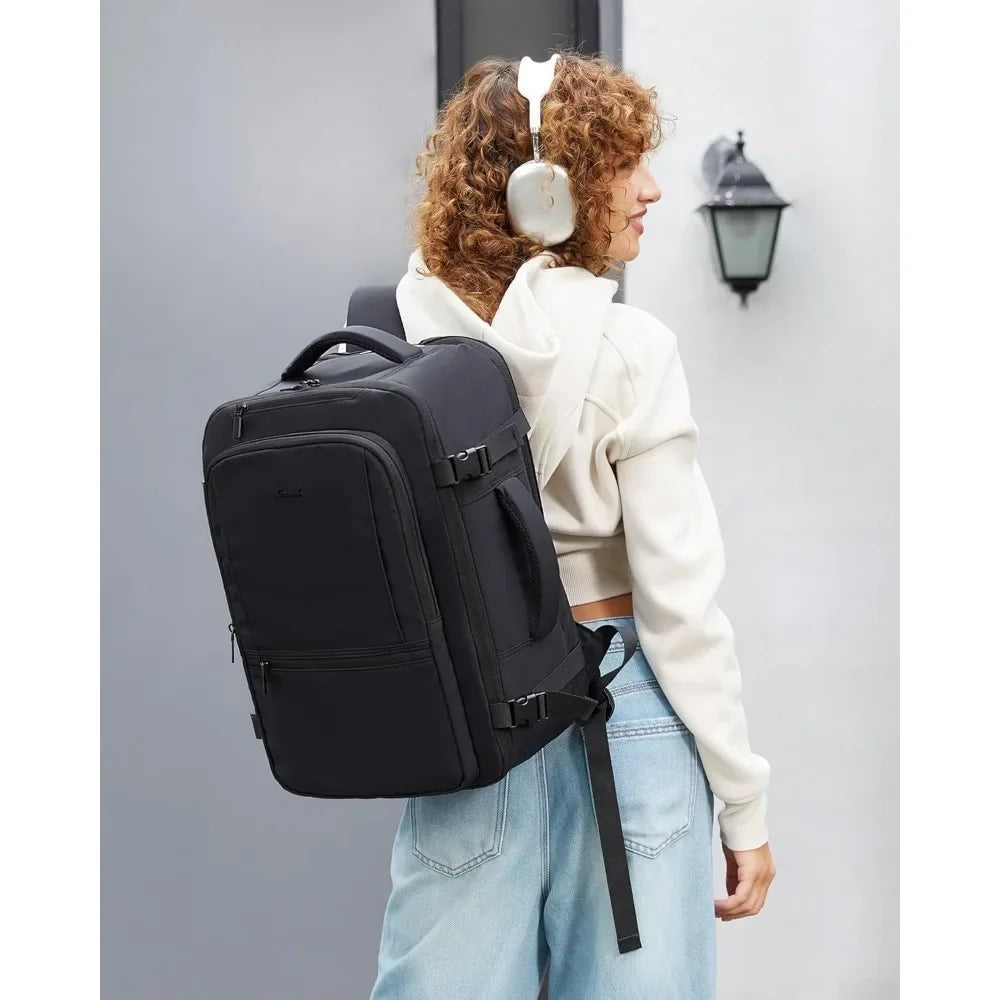 LOVEVOOK Travel Backpack Airline Approved Weekender Bag