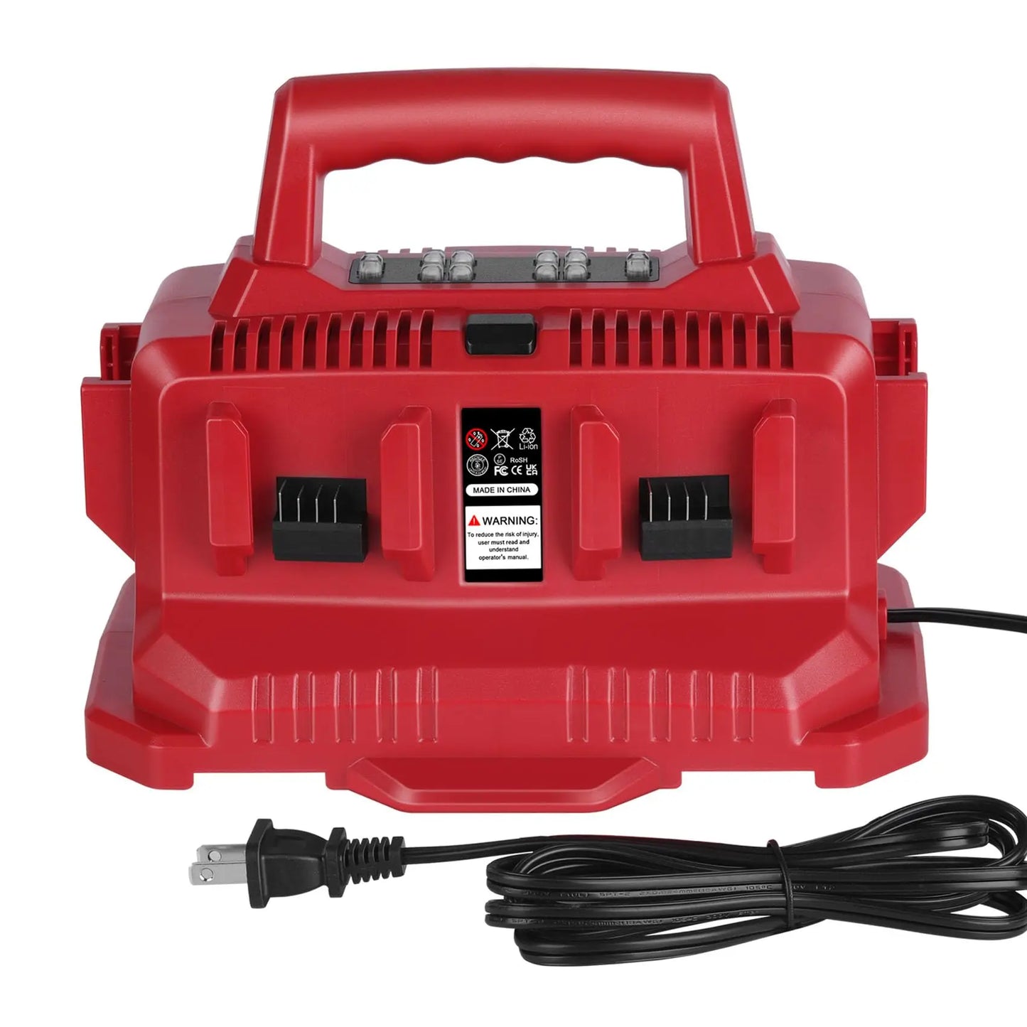 REACELL Milwaukee M18 6 Port Charger With LED Indicator