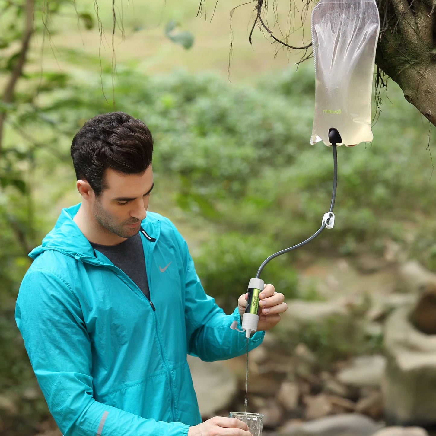 Miniwell Portable Water Filter System For Outdoor Adventure