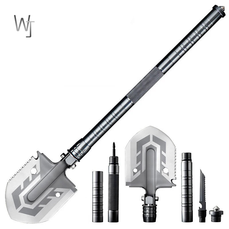 YUANTOOSE Outdoor Folding Military Shovel For Camping