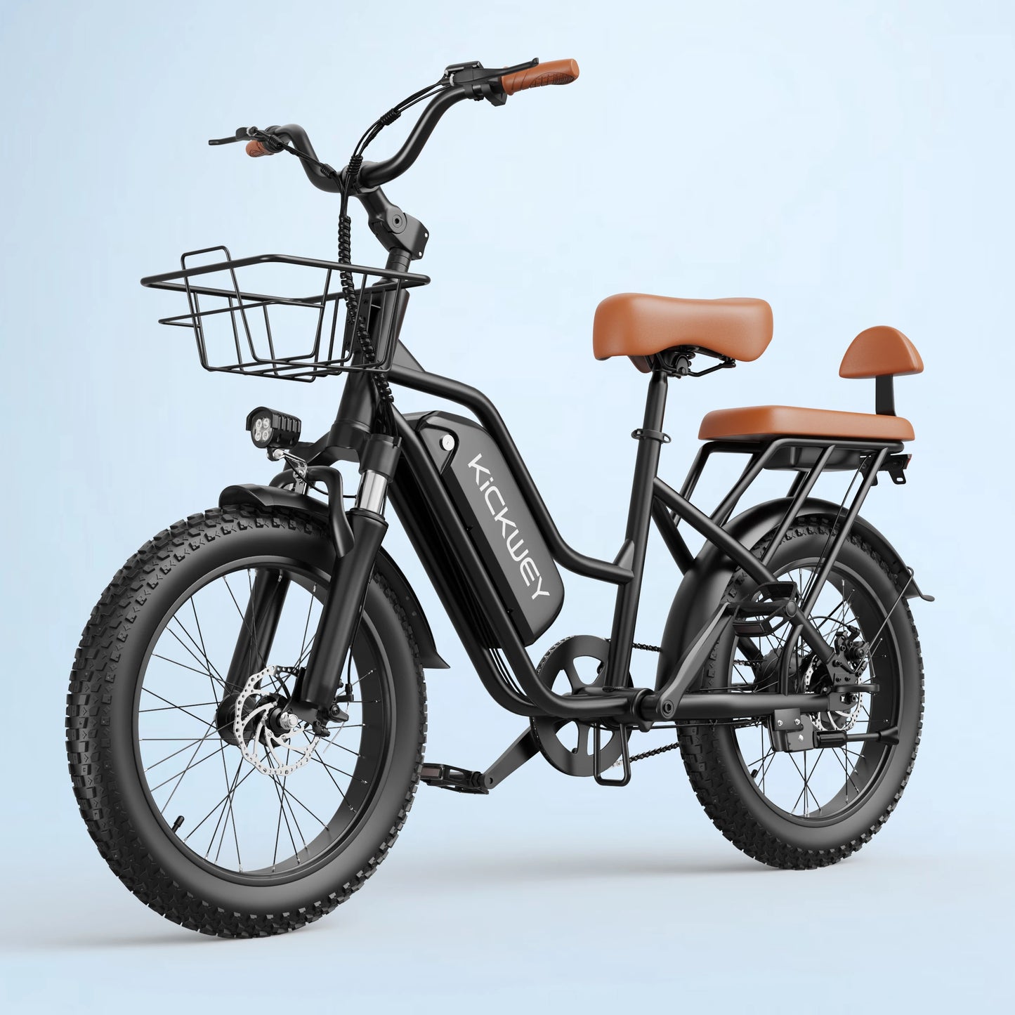 Kickwey LD20 Electric Bike 1500W Fat Tire 48V Battery