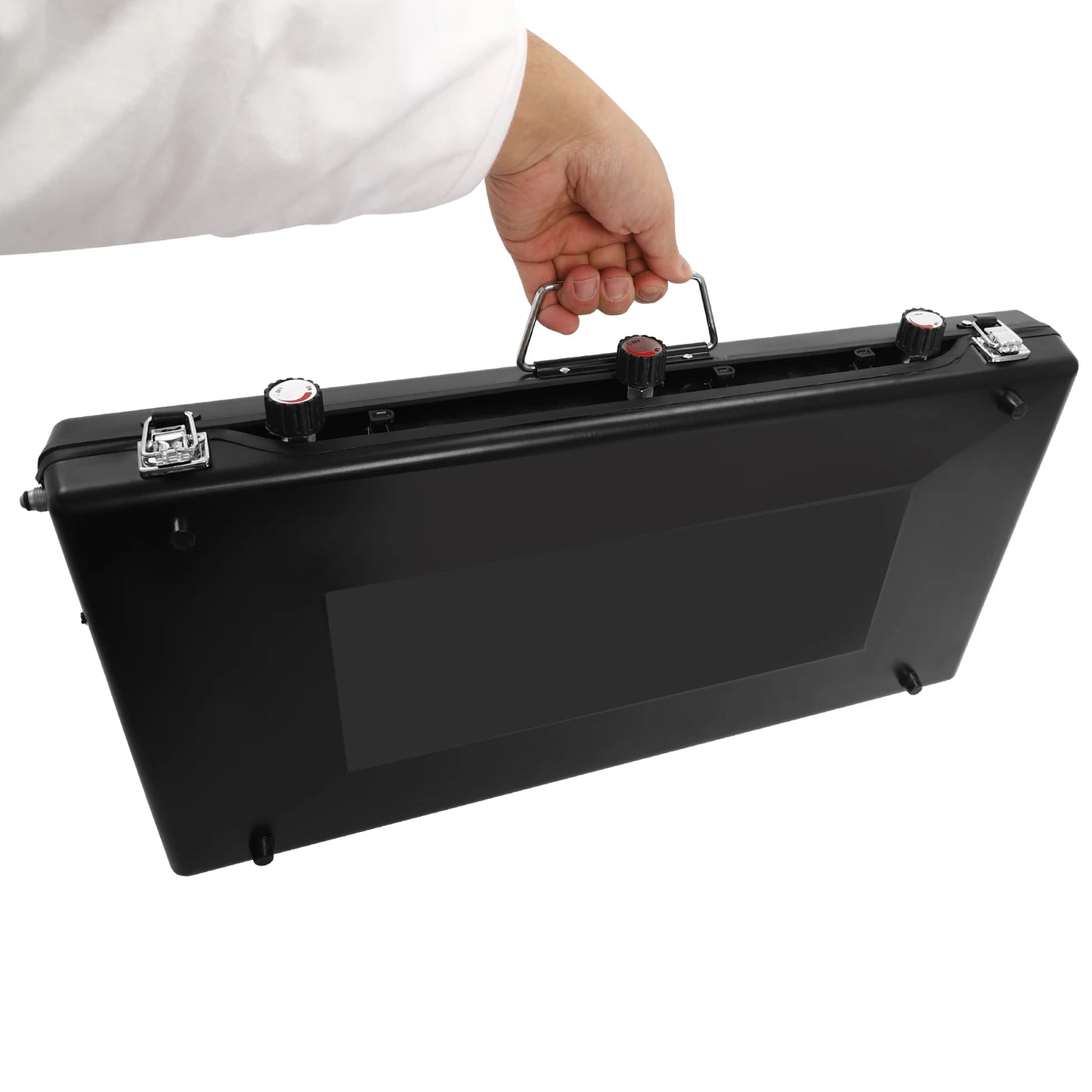 Portable 3 Burner Propane Camping Stove With Piezo Ignition