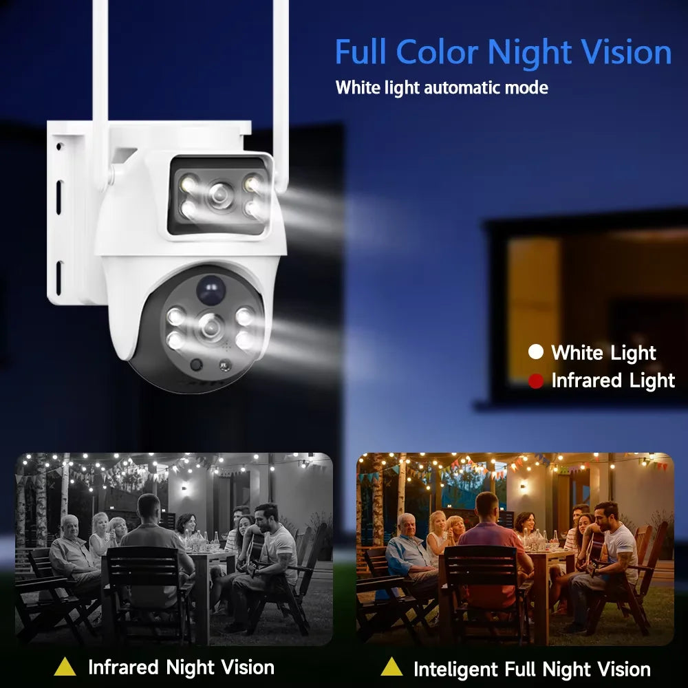 Xiao VV V380 Pro 2K Wireless Solar IP Camera Night Vision