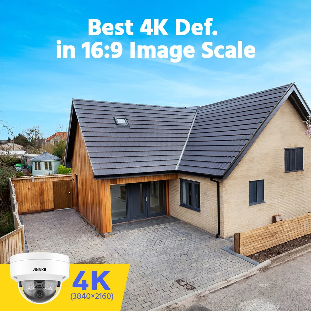 ANNKE C800 8MP 4K POE Outdoor Camera IP67 Night Vision