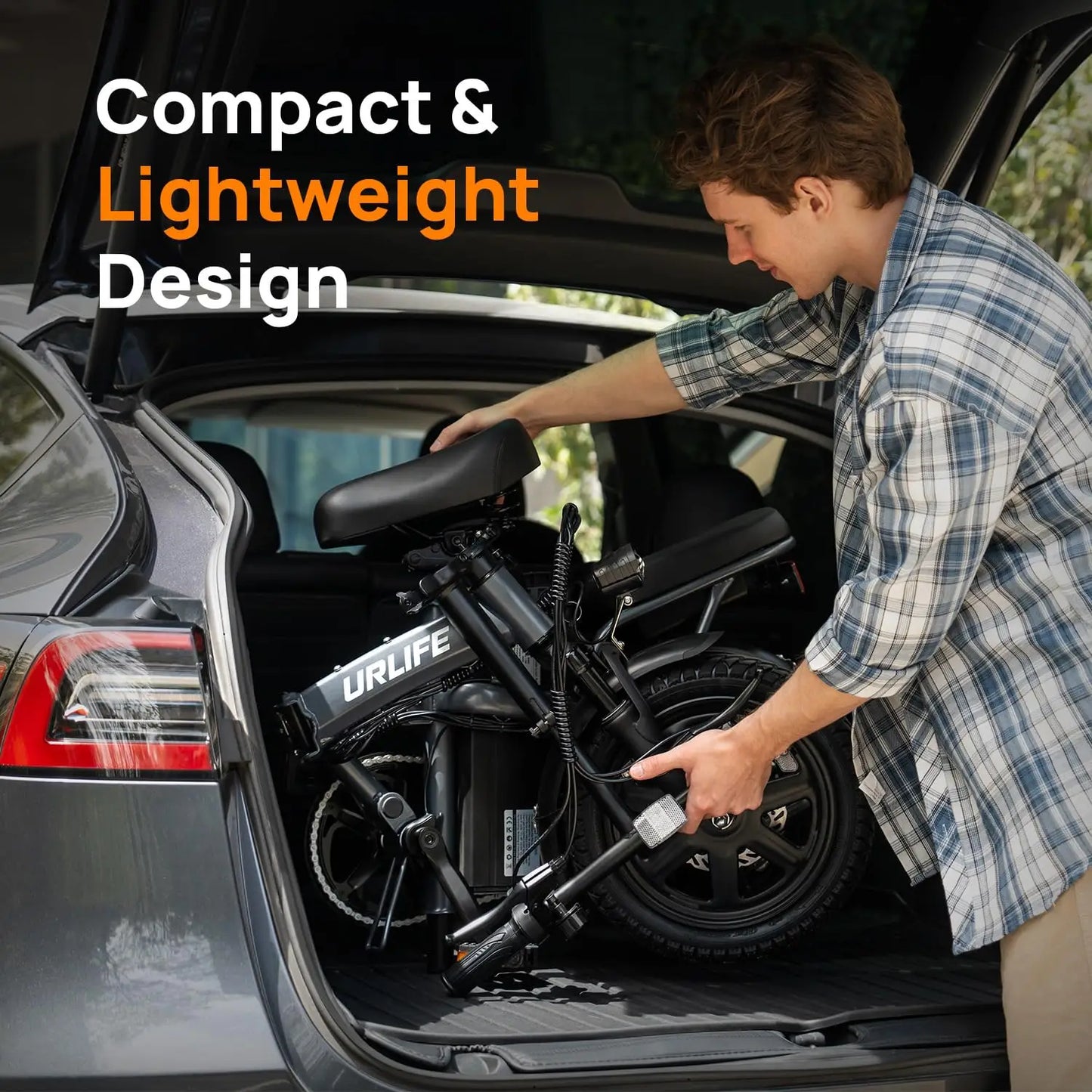 Certification Folding Electric Bike 500W 48V 7.5Ah Battery