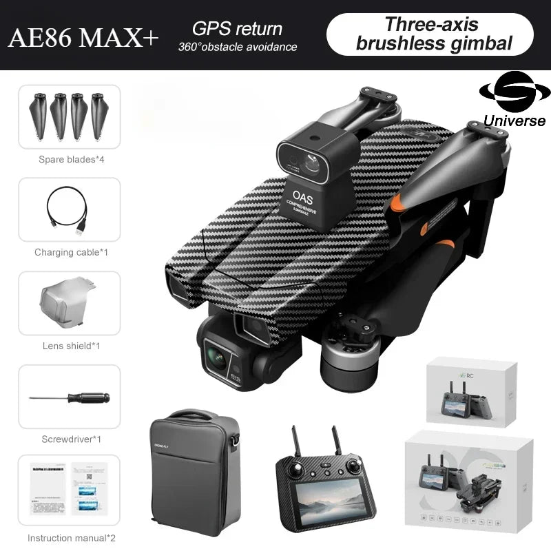 Ishowtienda AE86 Pro Max Drone With Digital Transmission