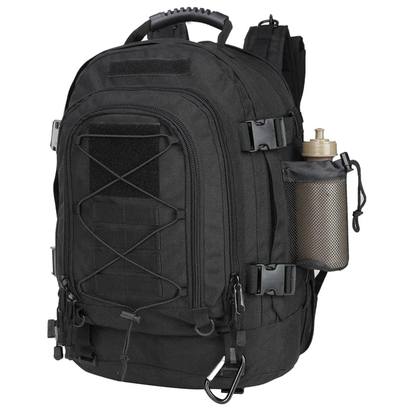 LQARMY Expandable Tactical Backpack With MOLLE For Hiking