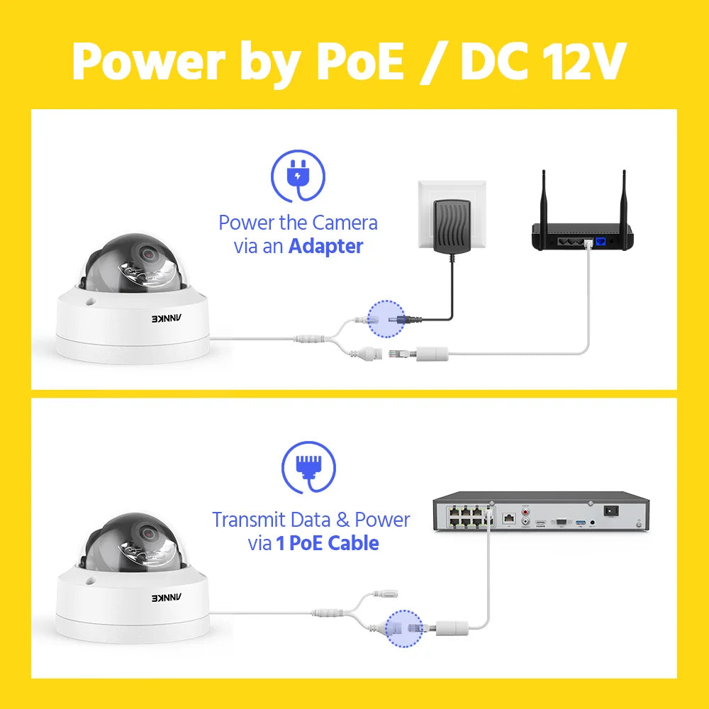 ANNKE C800 8MP 4K POE Outdoor Camera IP67 Night Vision