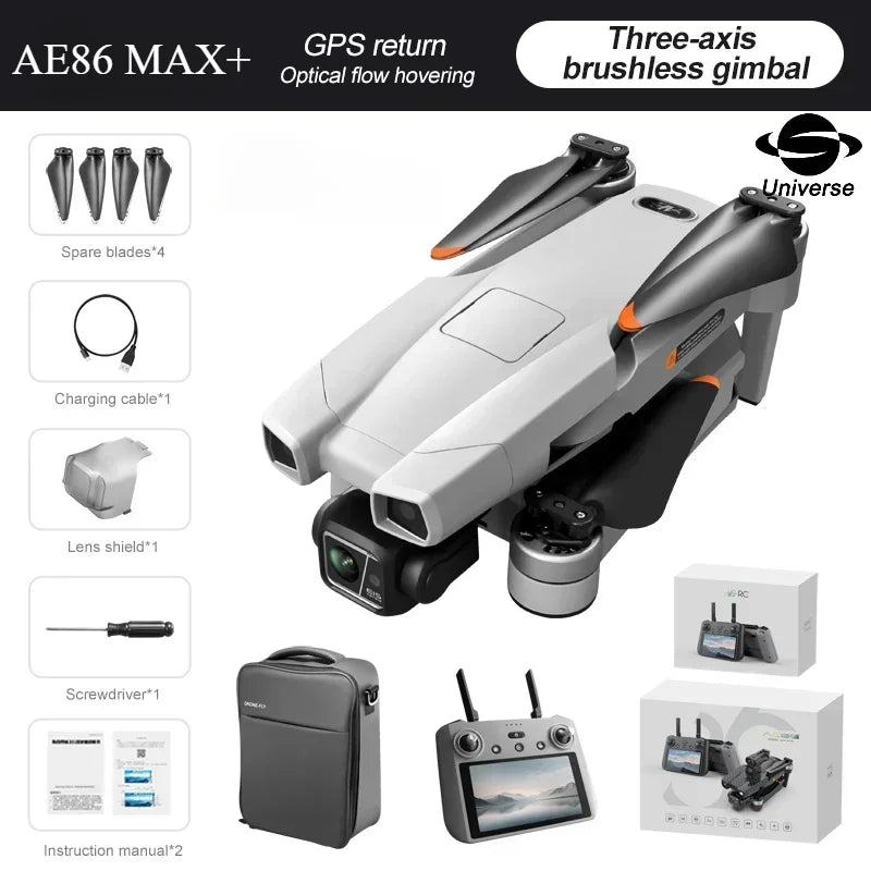 Ishowtienda AE86 Pro Max Drone With Digital Transmission