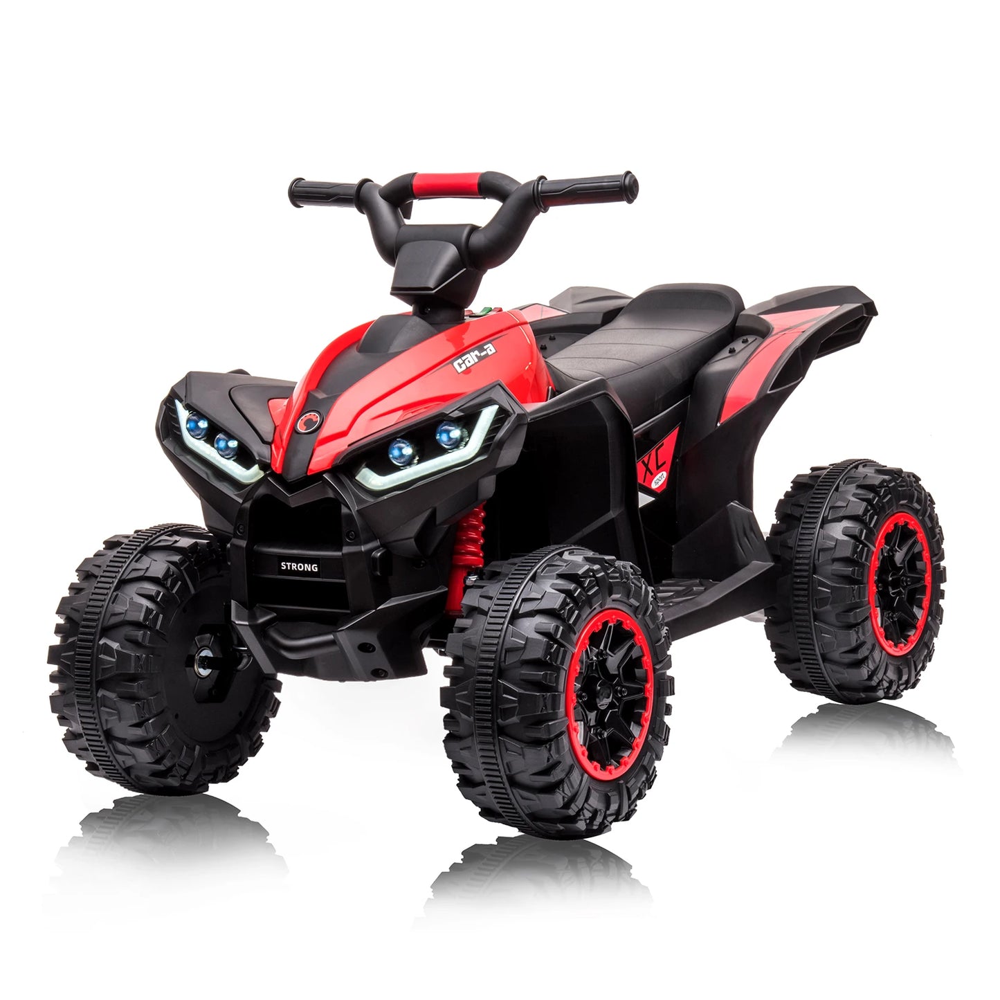 HiMISSE 12V Kids Ride On ATV Dual Motor Electric Quad