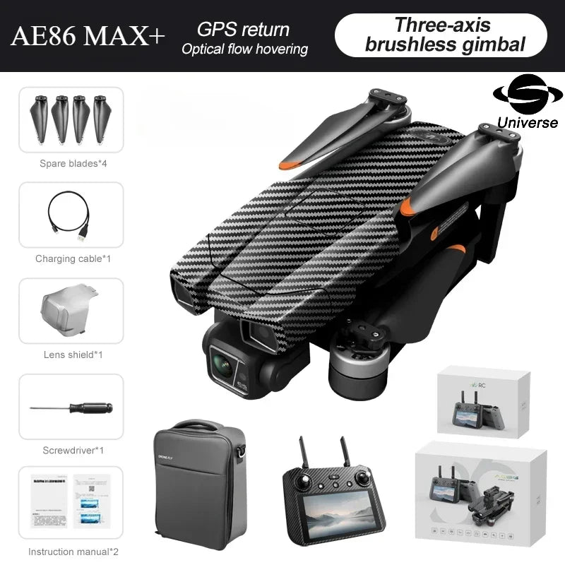 Ishowtienda AE86 Pro Max Drone With Digital Transmission