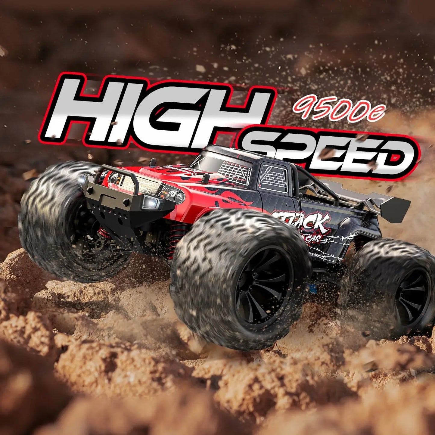 DEERC 9500E Remote Control Off Road Monster Truck RC Car