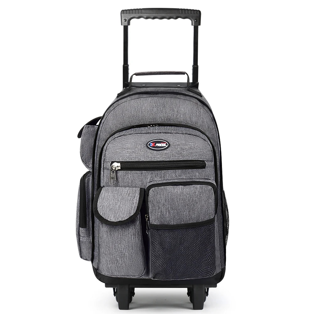 New York XPress Travel Backpack With Wheels Luggage