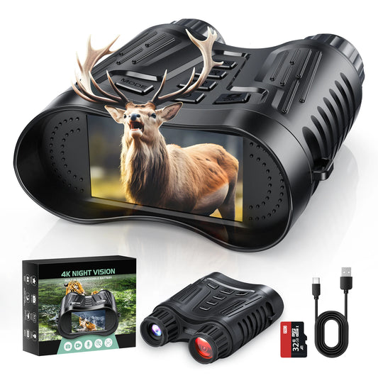 OutdoorVarietyStore Night Vision Binoculars 8X Digital Zoom