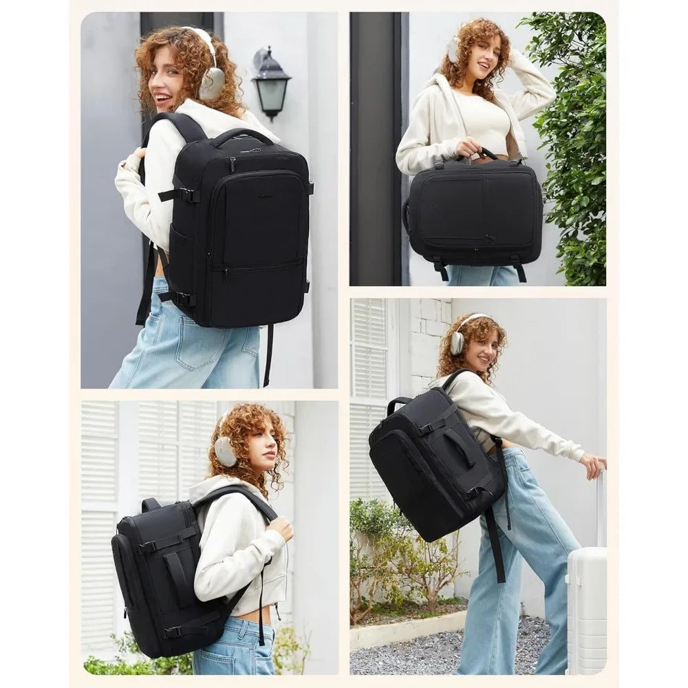 LOVEVOOK Travel Backpack Airline Approved Weekender Bag