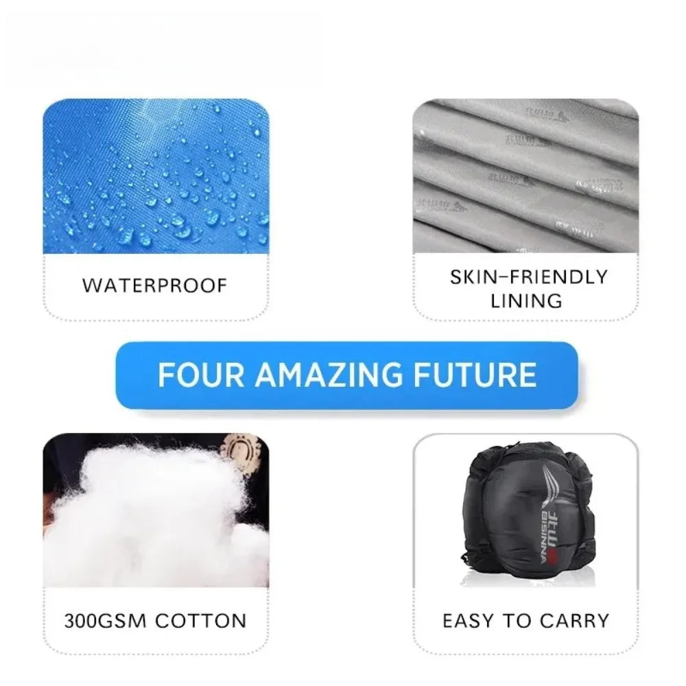 Zhejiang Camping Sleeping Bag 4 Season Lightweight Mummy