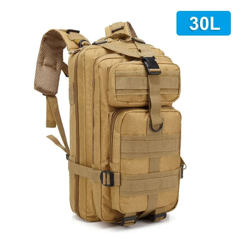 Function Tactical Nylon Backpack Unisex Outdoor Hiking
