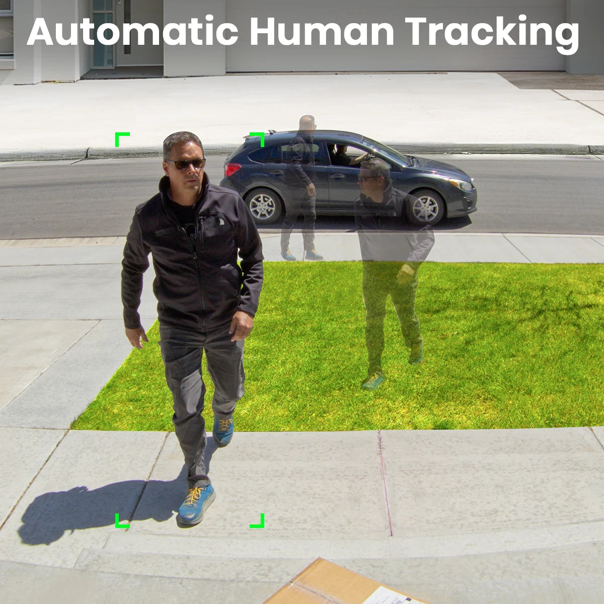 AOSU 3MP PTZ Solar Wireless CCTV Camera With AI Detection