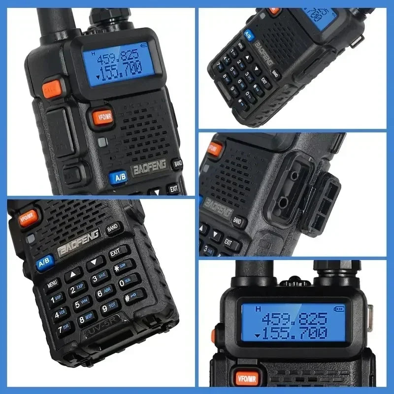 Baofeng UV 5R Ham Radio 8W Dual Band Walkie Talkie Pro