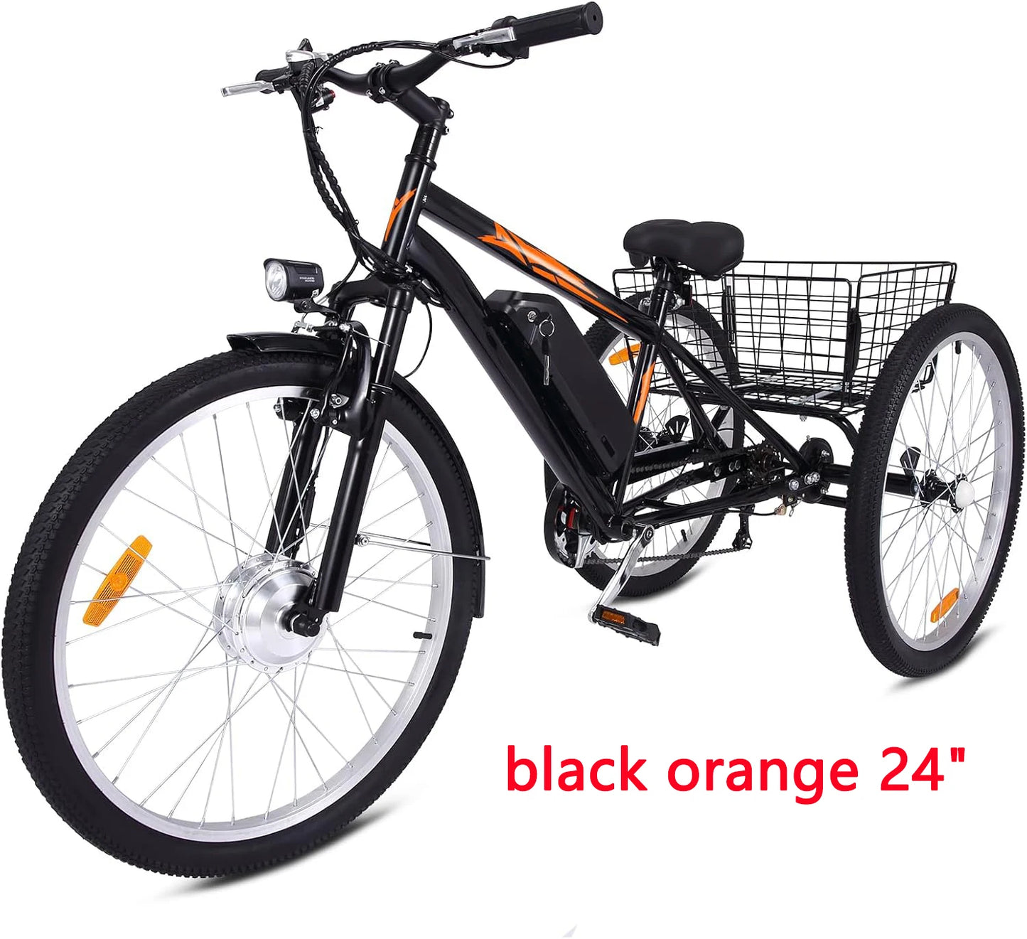 Remo 3 Wheel Electric Bicycle Tricycle 350W Fat Tire 36V
