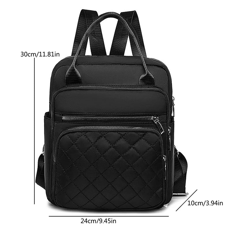 Anhui Womens Waterproof Oxford Backpack Travel Rucksack