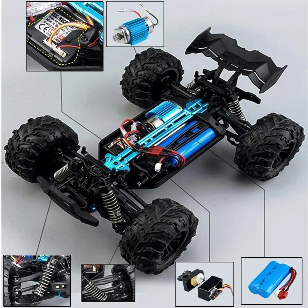 WLtoys 1:16 Scale High Speed 4WD RC Monster Truck Pro