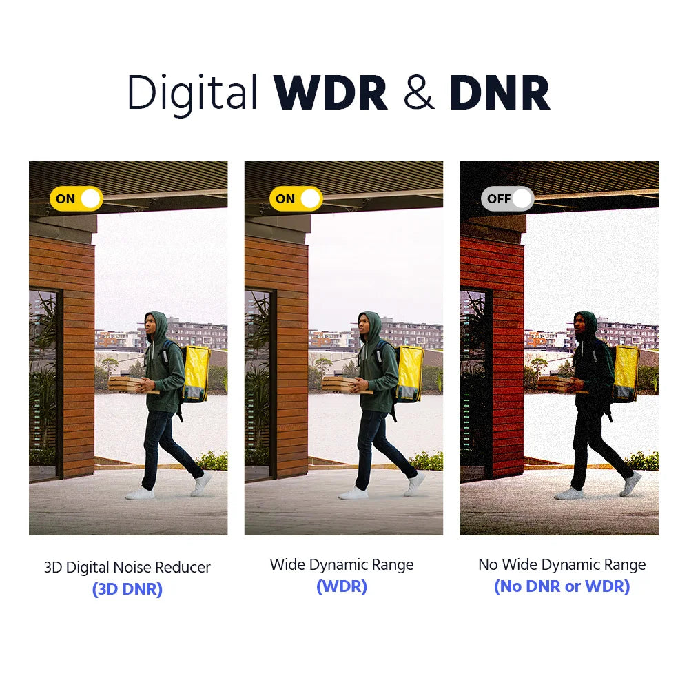 ANNKE 4 Pack 5MP CCTV Cameras IP67 Outdoor Dome Kit