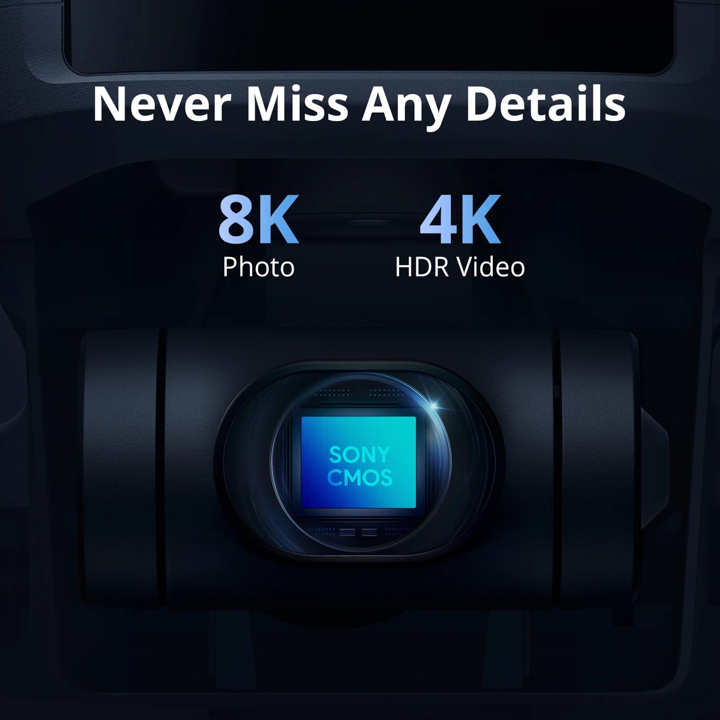 Potensic Atom 2 3 Axis Gimbal Drone 4K HDR Video 8K Photo