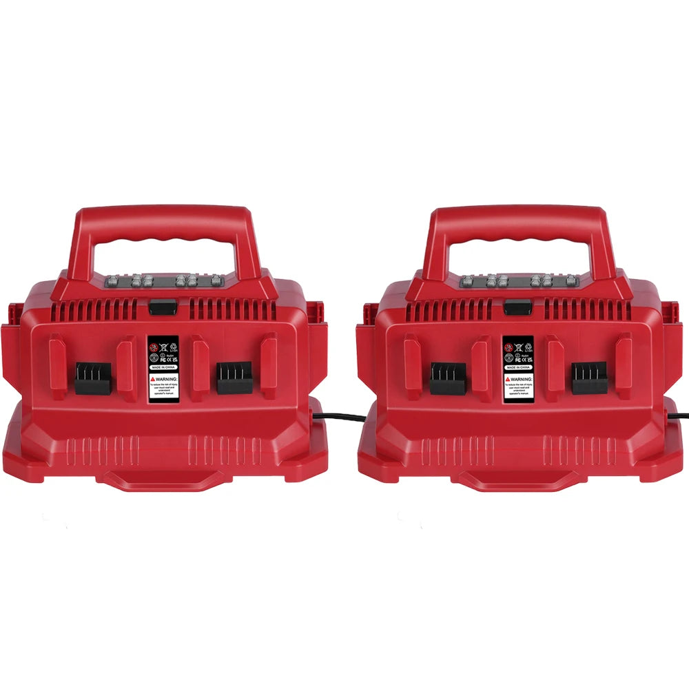 REACELL Milwaukee M18 6 Port Charger With LED Indicator