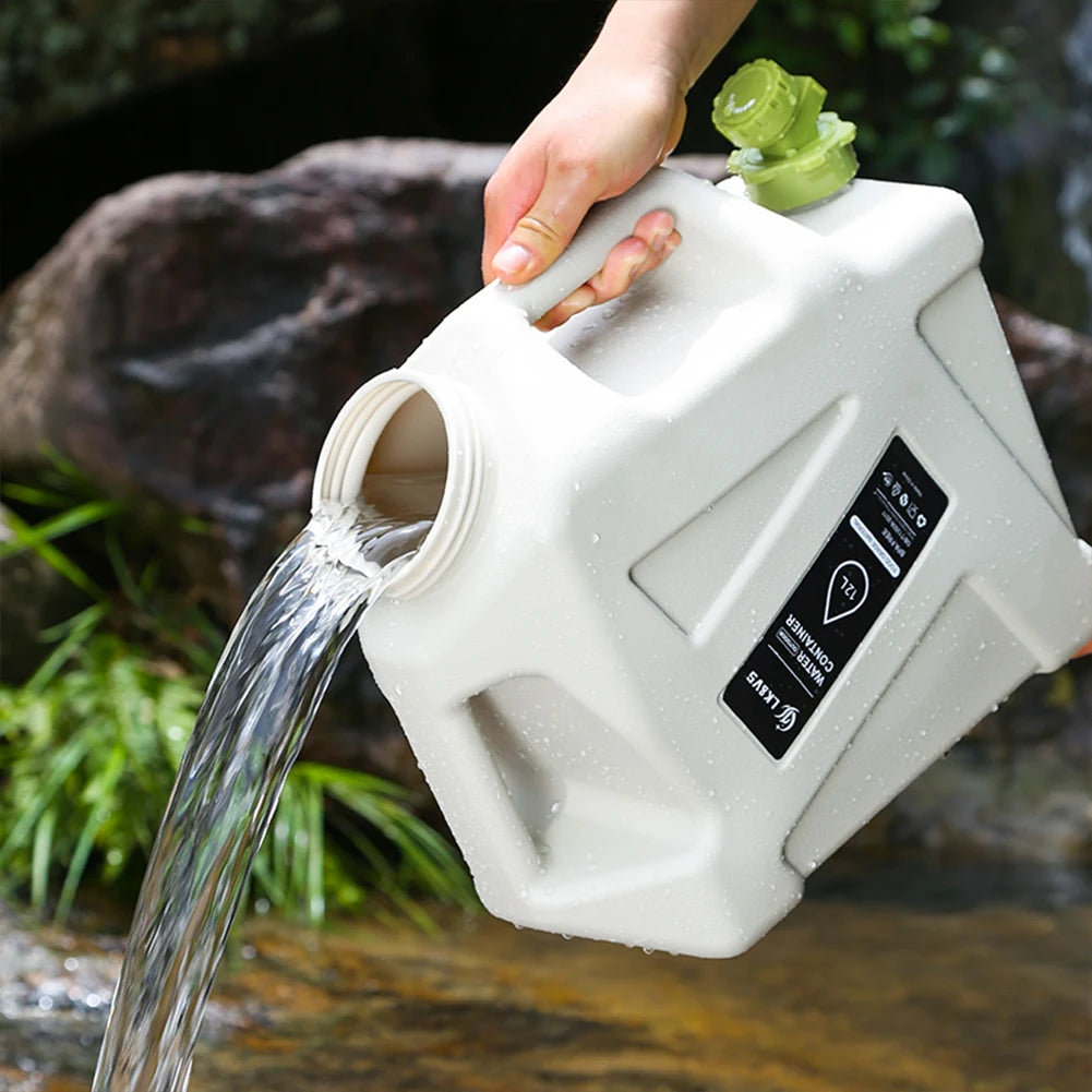 Capacity 12L Water Storage Container With Spigot for Hiking